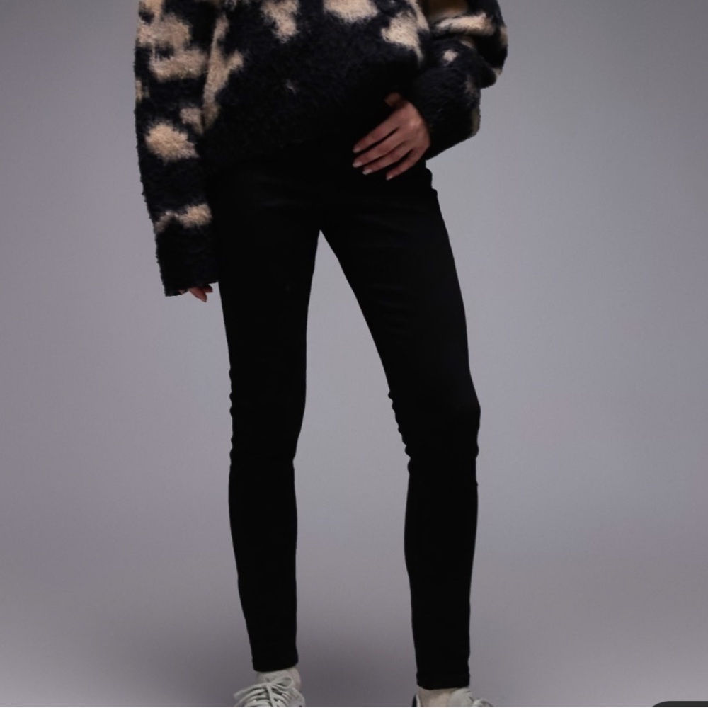 Topshop high rise Jamie jeans in black SIZE 26 SOLD OUT